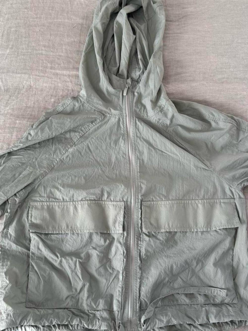 Lululemon Hood-Lite Relaxed-Fit Jacket Fog Green